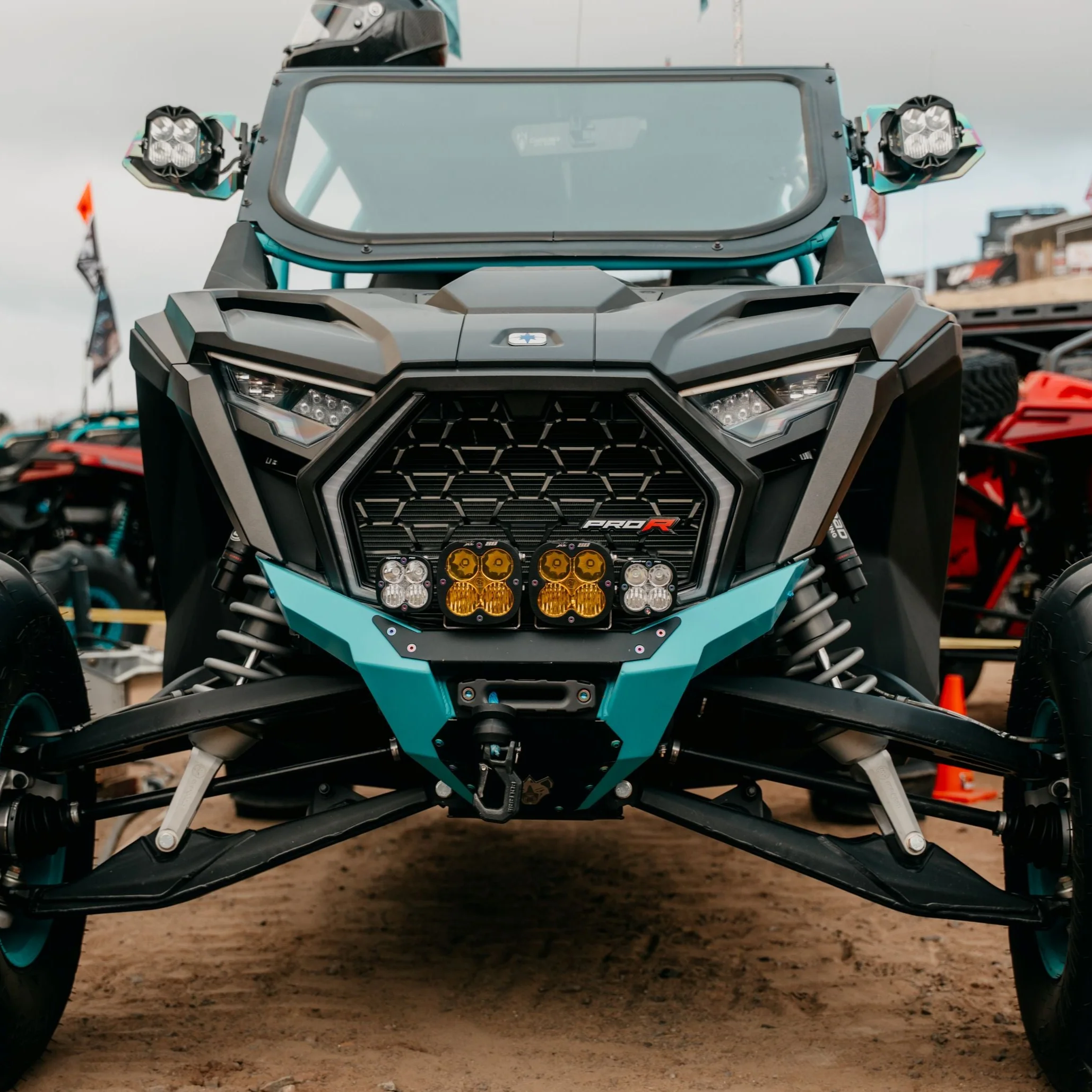 2025+ RZR Pro R Plate Winch Bumper - Image 5
