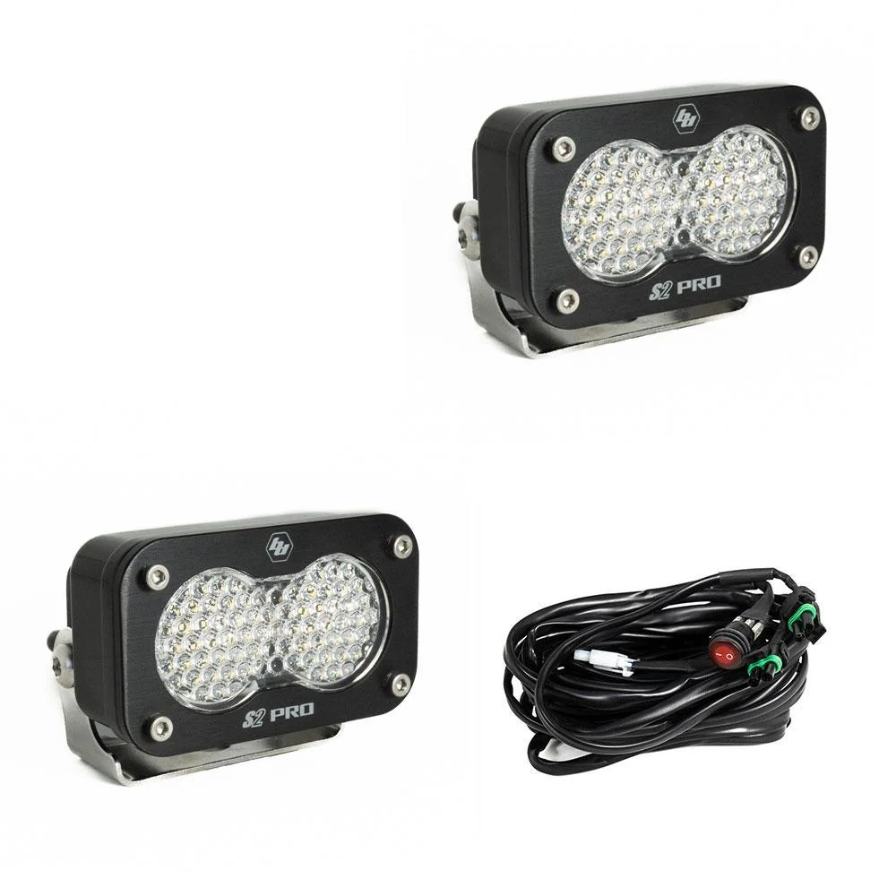 Baja Designs S2 Pro Black LED Auxiliary Light Pod Pair - Image 4