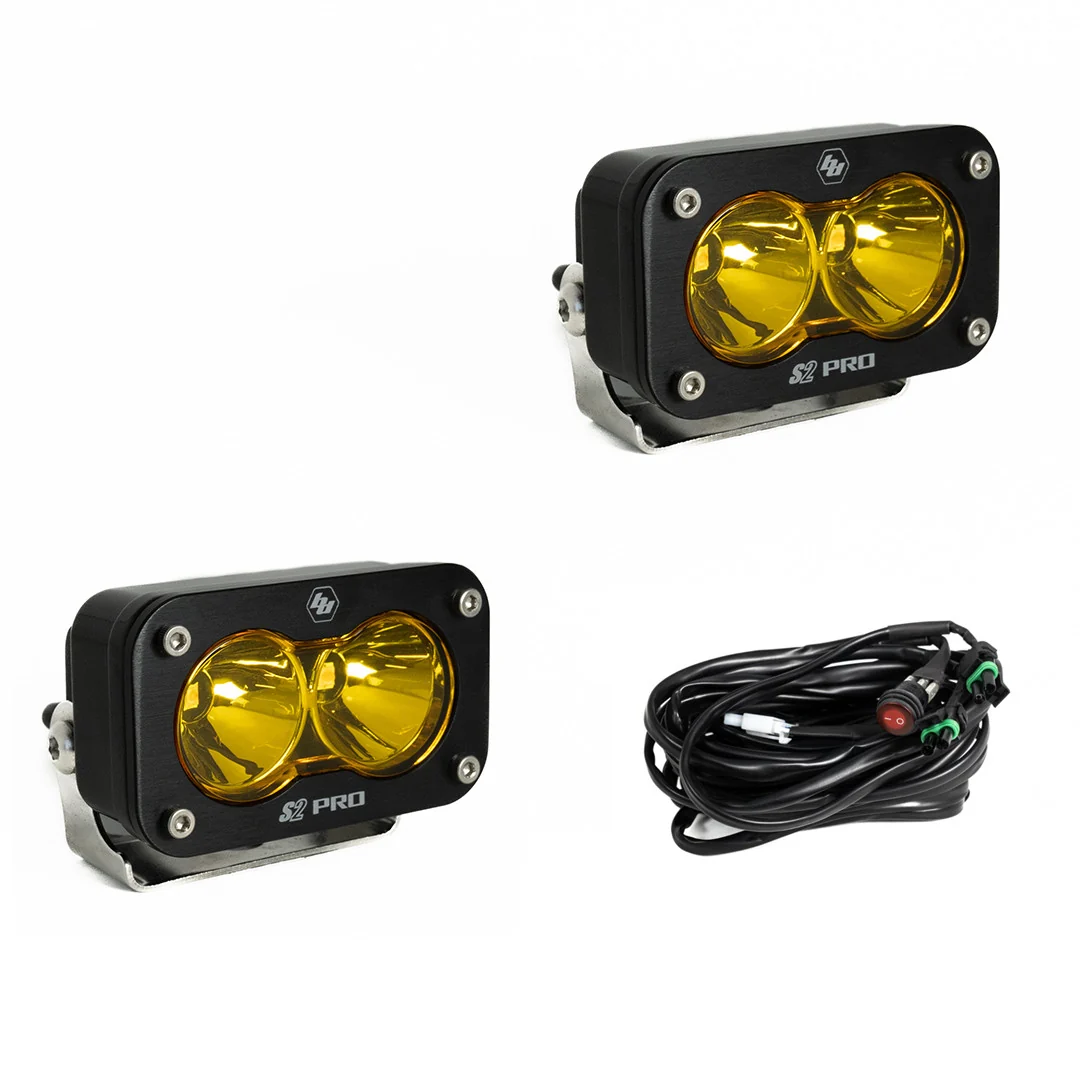 Baja Designs S2 Pro Black LED Auxiliary Light Pod Pair - Image 5