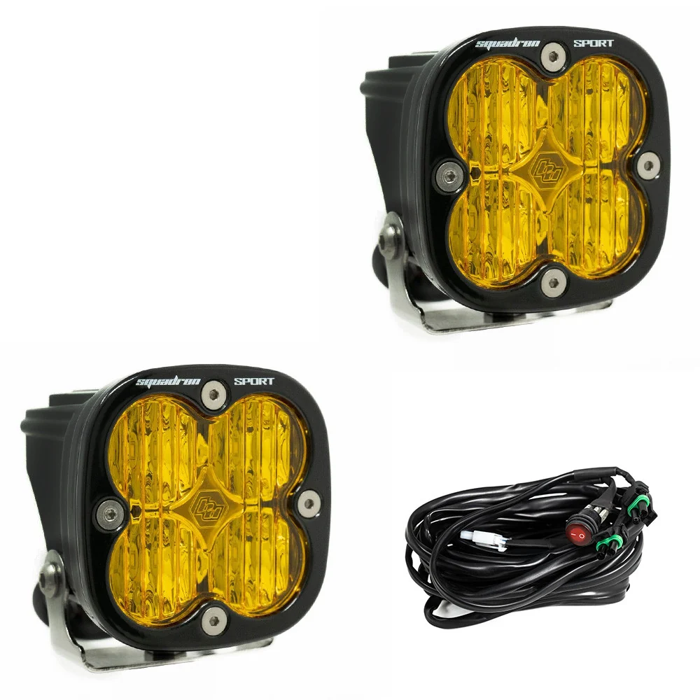 Baja Designs Squadron Sport LED Auxiliary Light Pod Pair - Image 8