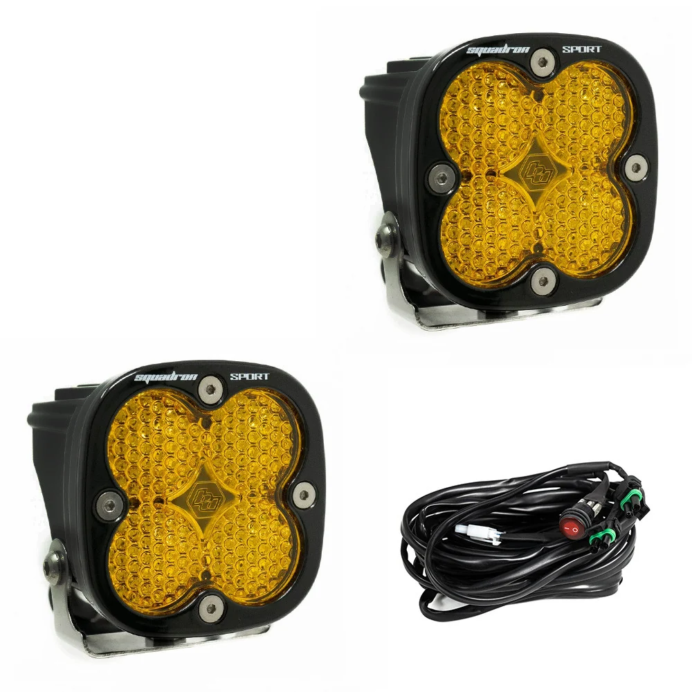 Baja Designs Squadron Sport LED Auxiliary Light Pod Pair - Image 9