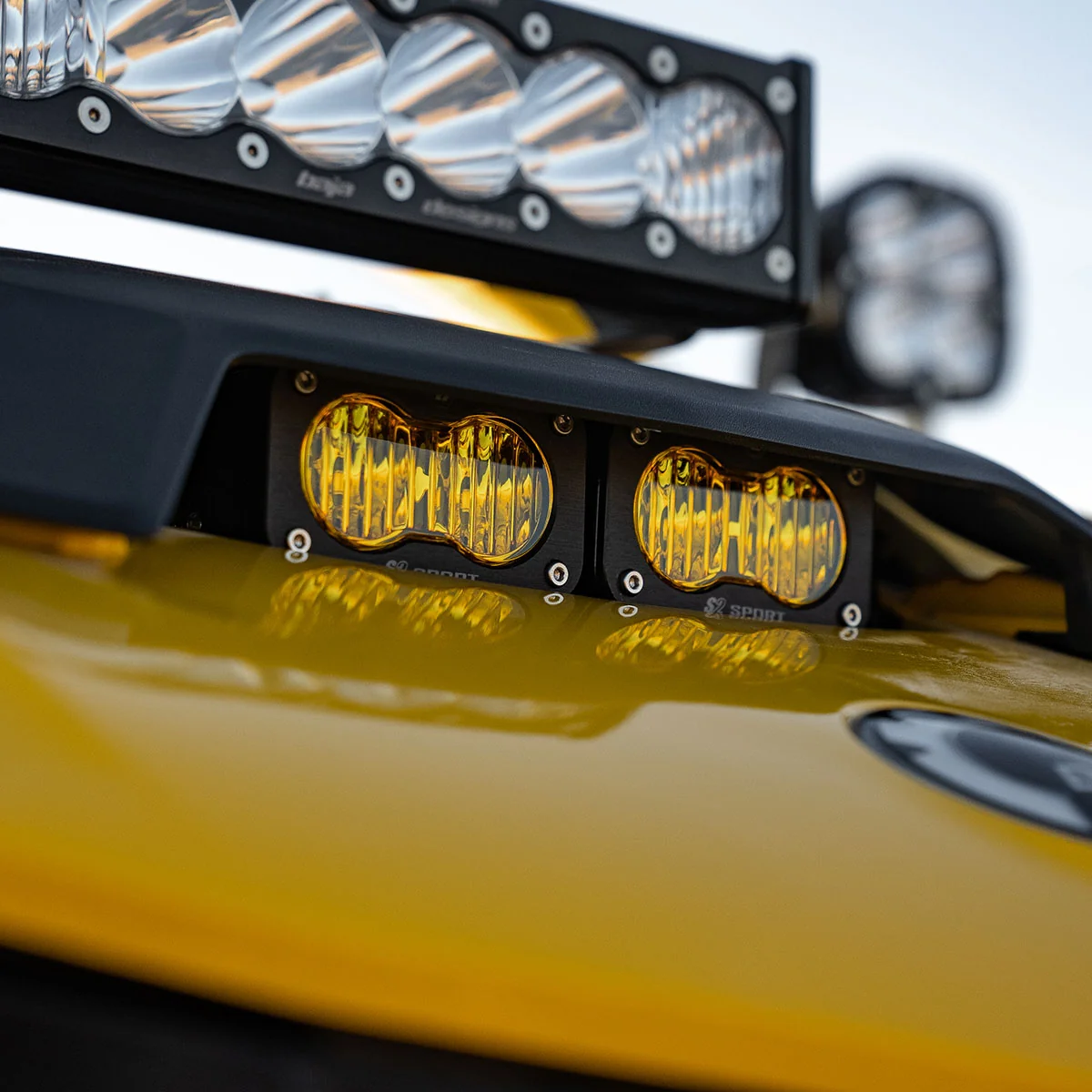 Baja Design Can-Am, Maverick R, Dual S2 Pro Hood Kit - Image 2