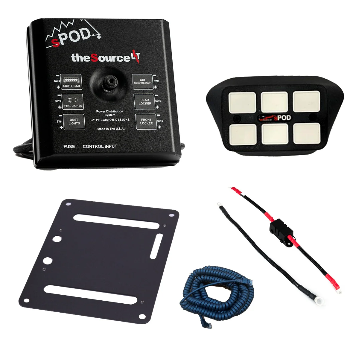 S-POD Can-Am, Maverick R, Mini6 Steering Wheel Mount Kit