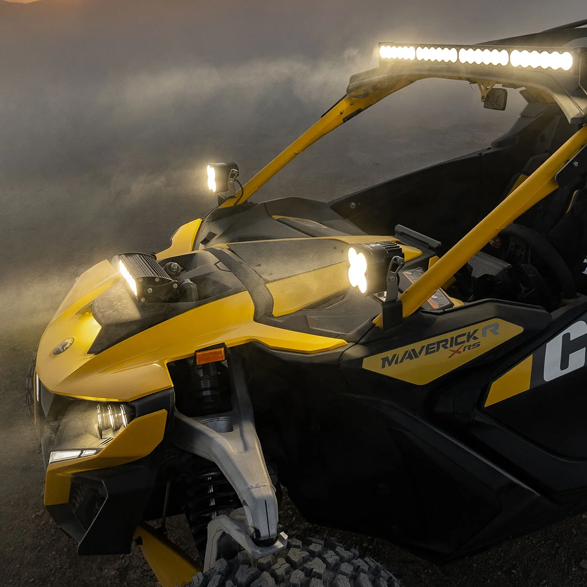 Baja Design Can-Am, Maverick R, XL Sport A-Pillar Kit - Image 3