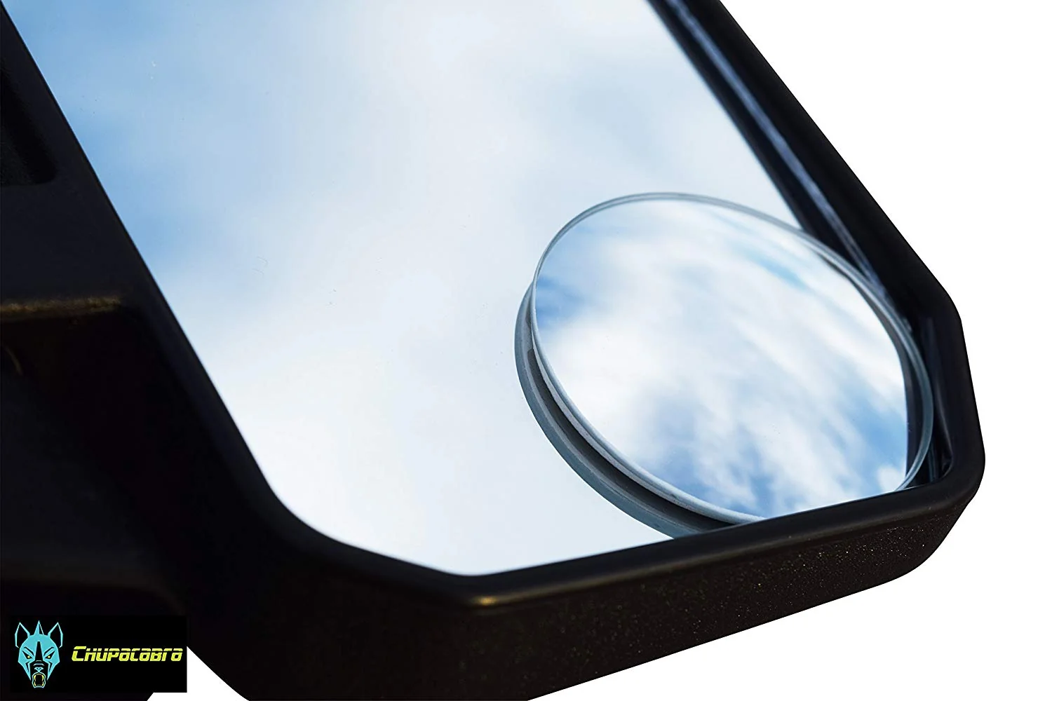 Offroad Rear View/Side Mirror for UTV with SPOT Mirror - Right & Left Pair for 1.6" - 2" - Image 5