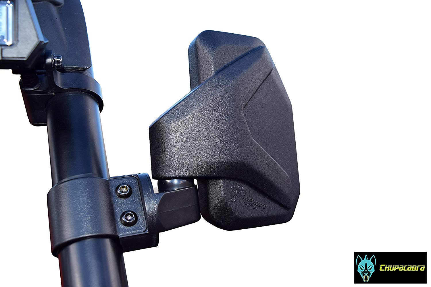 Offroad Rear View/Side Mirror for UTV with SPOT Mirror - Right & Left Pair for 1.6" - 2" - Image 7
