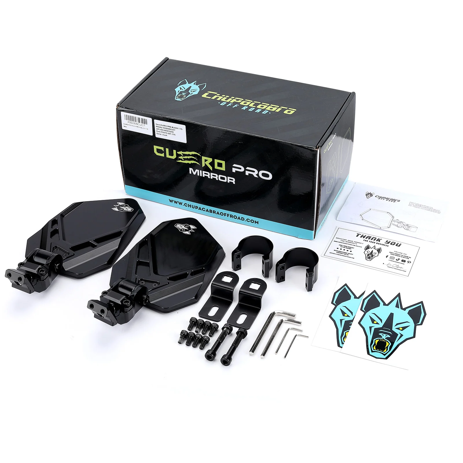 Cuero Pro UTV Side Mirror (Set of Two) - Image 25