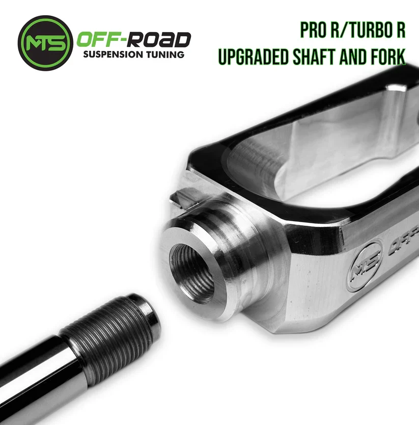 MTS UPGRADED FRONT SHAFTS AND SHOCK FORKS FOR PRO R/TURBO R ULTIMATE- SET OF 2