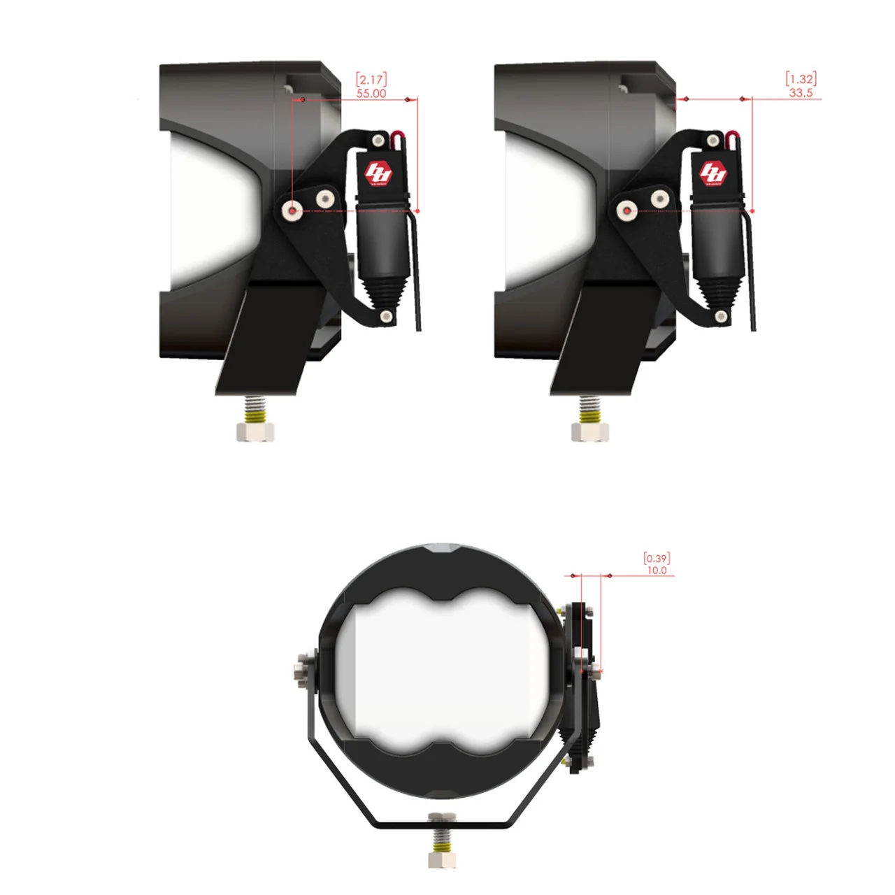 Reflex Light Actuator Kit- LP4/LP6/LP9/XL-M Housing - Universal - Image 4