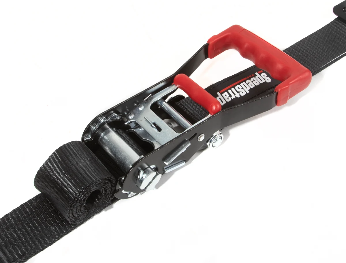 SpeedStrap 2″ HD 3-Point Spare Tire Tie-Down Y-Strap with Flat Snap Hooks - Image 3