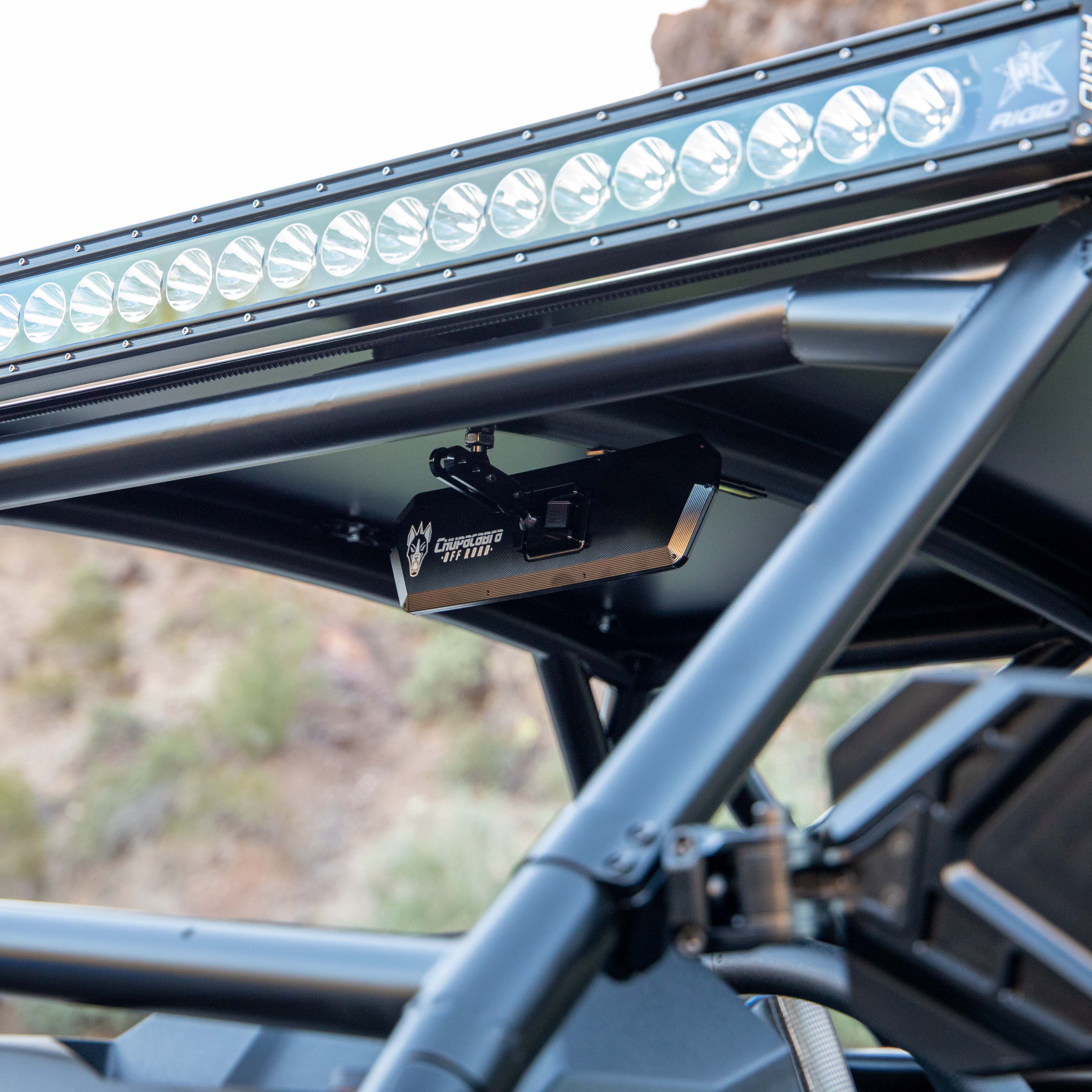 Super DELUXE 11" Offroad UTV Center Rearview Mirror - Image 3