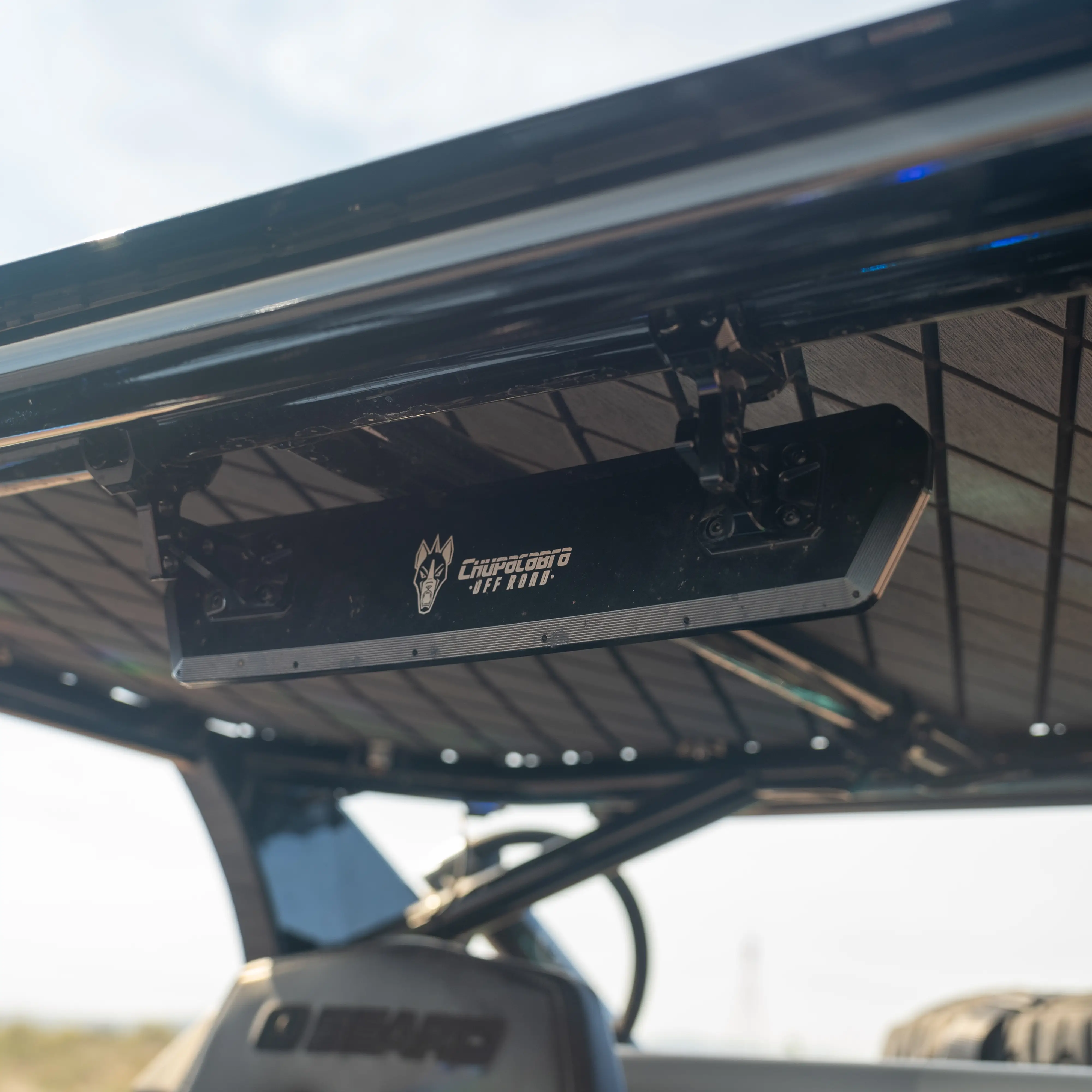 Super DELUXE 16" Offroad UTV Center Rearview Mirror - Image 4