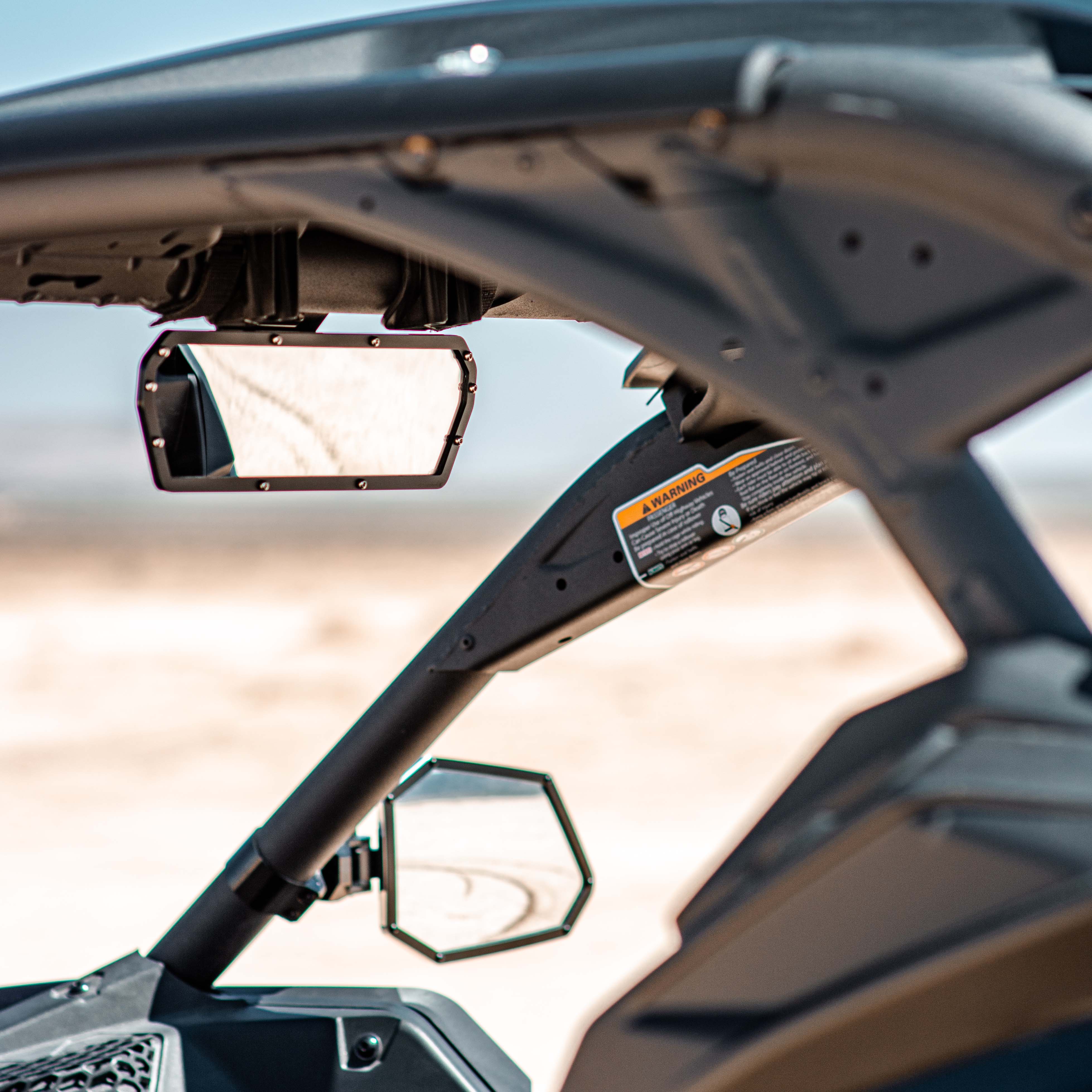 X3 Specific Super DELUXE 11" Offroad UTV Center Rearview Mirror - Image 7